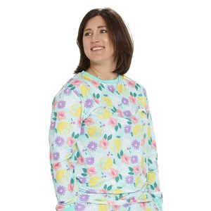   Pajama Shop™ Spring Flowers PJ Top - Adult