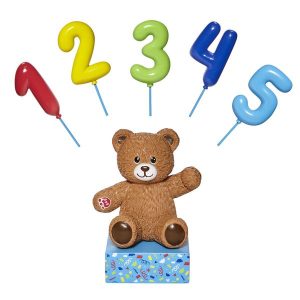  ® Brown Bear Base with CeleBEARate Balloon Inserts (1-5)